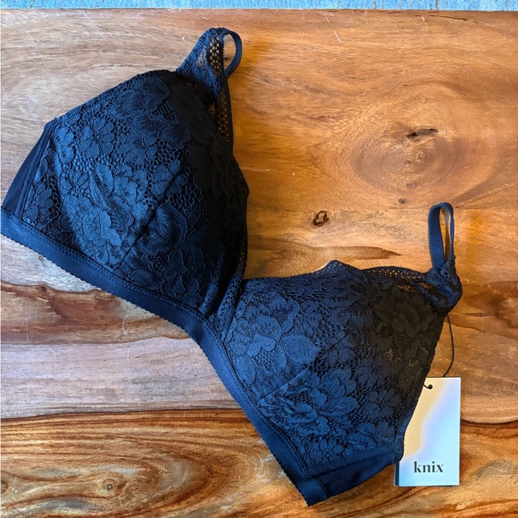 NWT Knix Lace Deep-V Bra - Picture 5 of 11